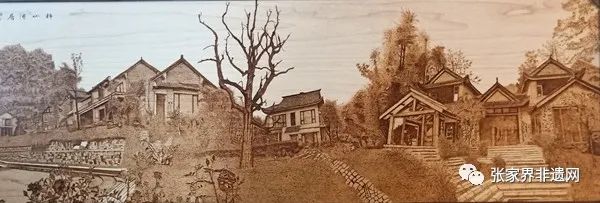 邓师华和他的烙铁画
