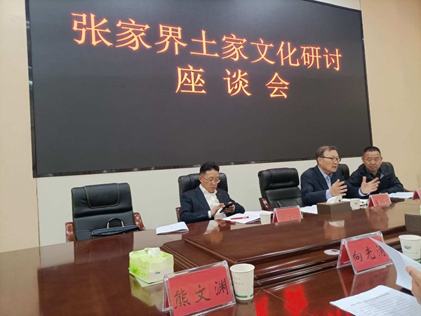 张家界市召开土家族文化调研座谈会,韩国江原道经济副知事参加